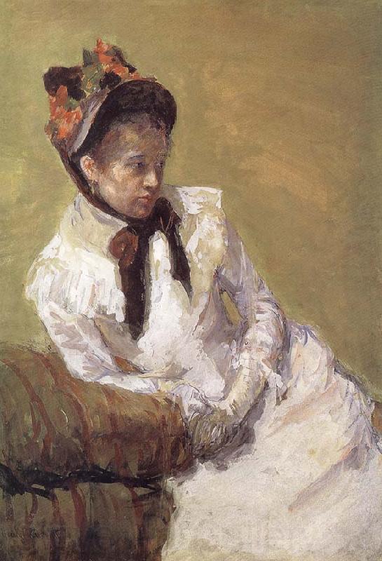 Mary Cassatt Portrait of artist France oil painting art